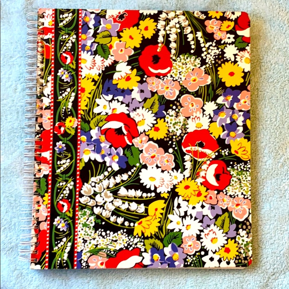 Vera Bradley retired design poppy field spiral
